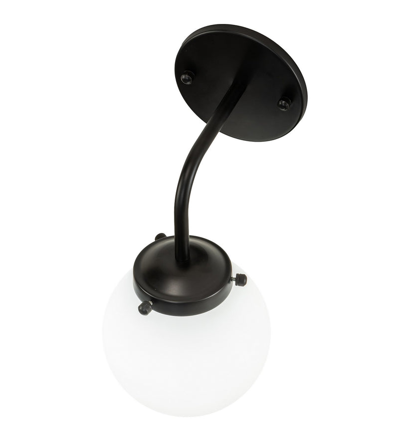 Meyda Tiffany 249727 LED Wall Sconce, Matte Black