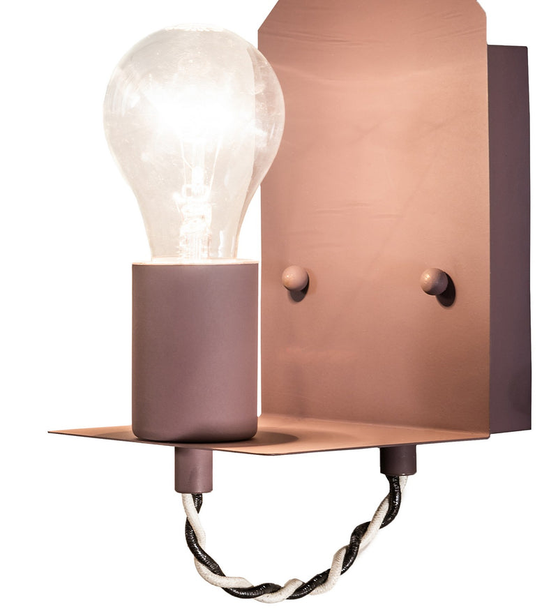Meyda Tiffany 254622 LED Wall Sconce, Poetry Plum
