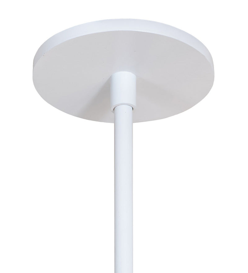 Meyda Tiffany 257269 Five Light Pendant, Gloss White