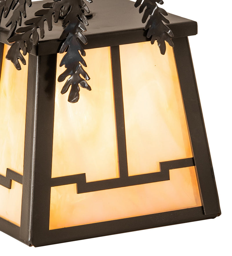 Meyda Tiffany 257415 One Light Mini Pendant, Timeless Bronze