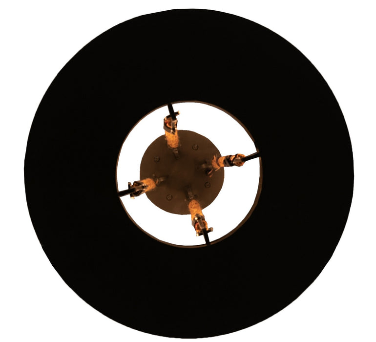 Meyda Tiffany 258347 Six Light Chandelier, Timeless Bronze