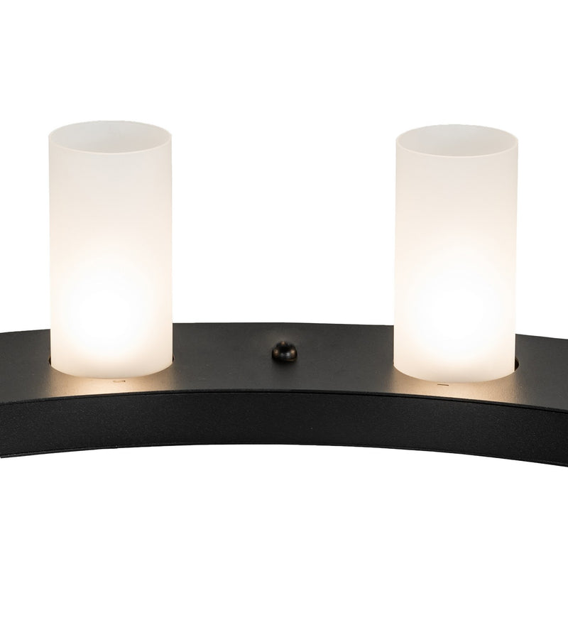 Meyda Tiffany 258646 16 Light Chandelier, Textured Black