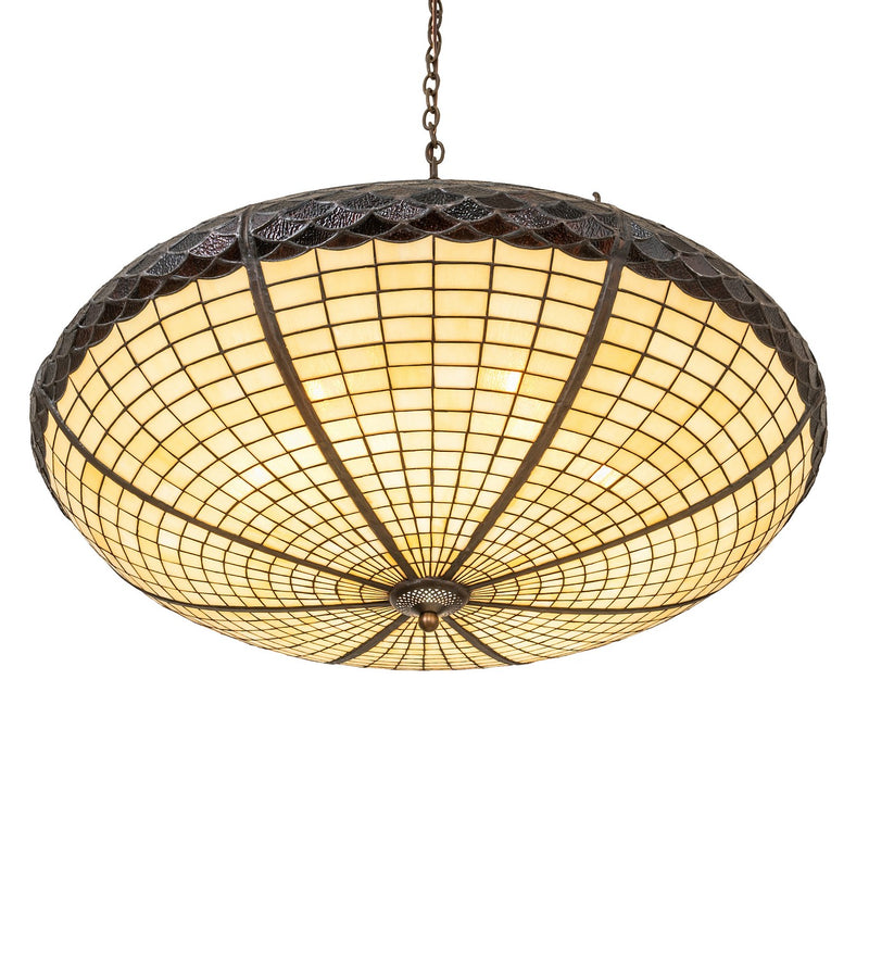 Meyda Tiffany 258690 Six Light Pendant, Antique Copper