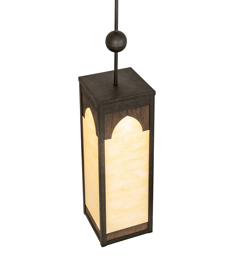 Meyda Tiffany 259263 LED Pendant, Chestnut & Classic Rust
