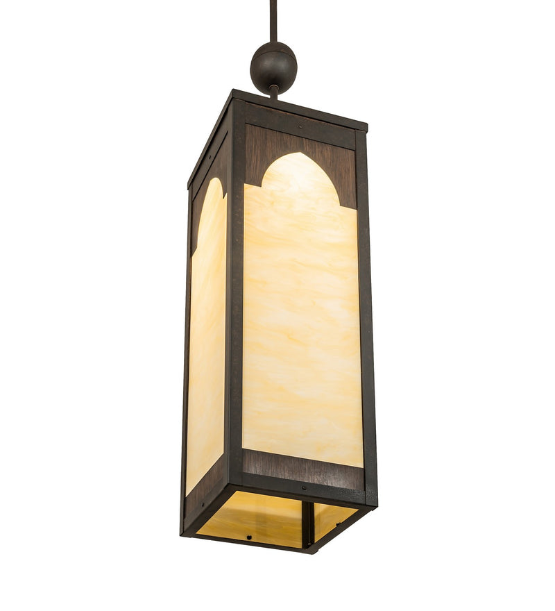 Meyda Tiffany 259263 LED Pendant, Chestnut & Classic Rust