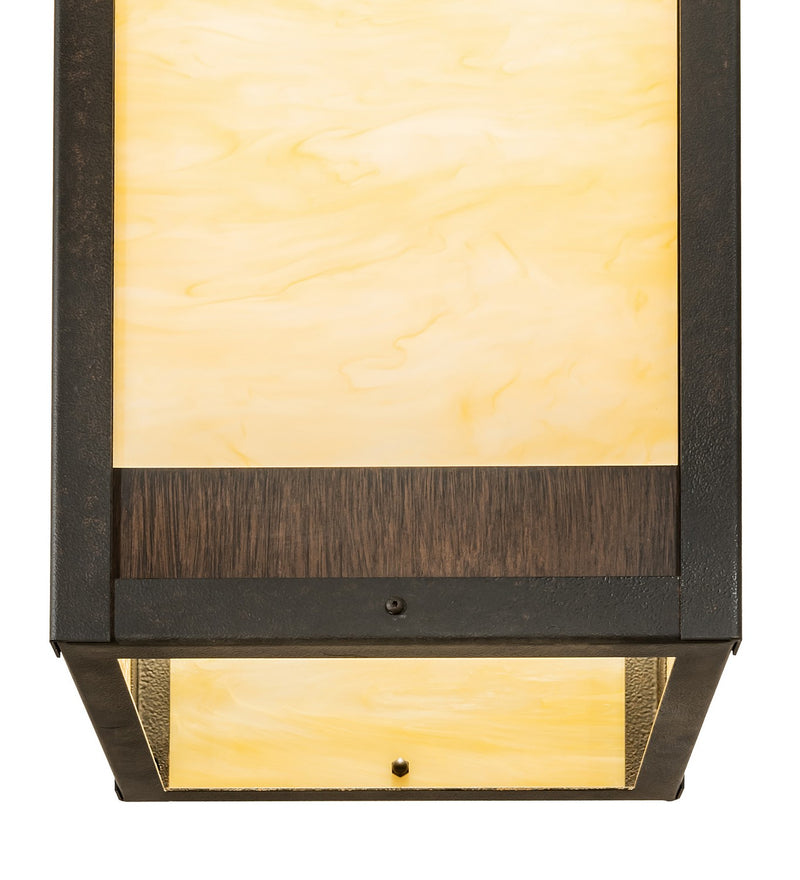 Meyda Tiffany 259263 LED Pendant, Chestnut & Classic Rust