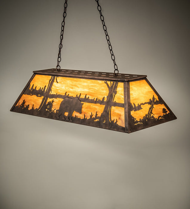 Meyda Tiffany 259408 Six Light Pendant, Baroque