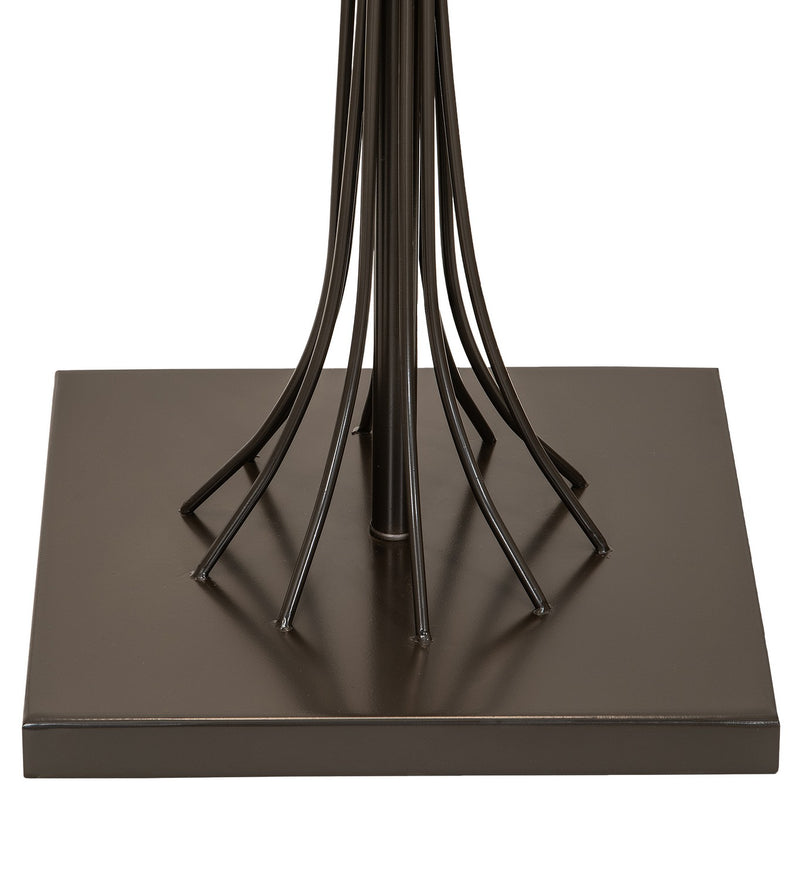 Meyda Tiffany 259967 Four Light Floor Base, Timeless Bronze