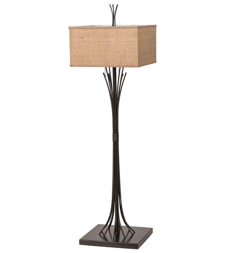Meyda Tiffany 259968 Four Light Floor Lamp, Timeless Bronze