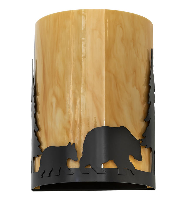 Meyda Tiffany 260205 Two Light Wall Sconce, Timeless Bronze