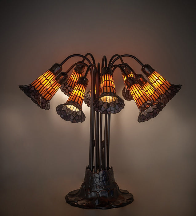 Meyda Tiffany 261669 Ten Light Table Lamp