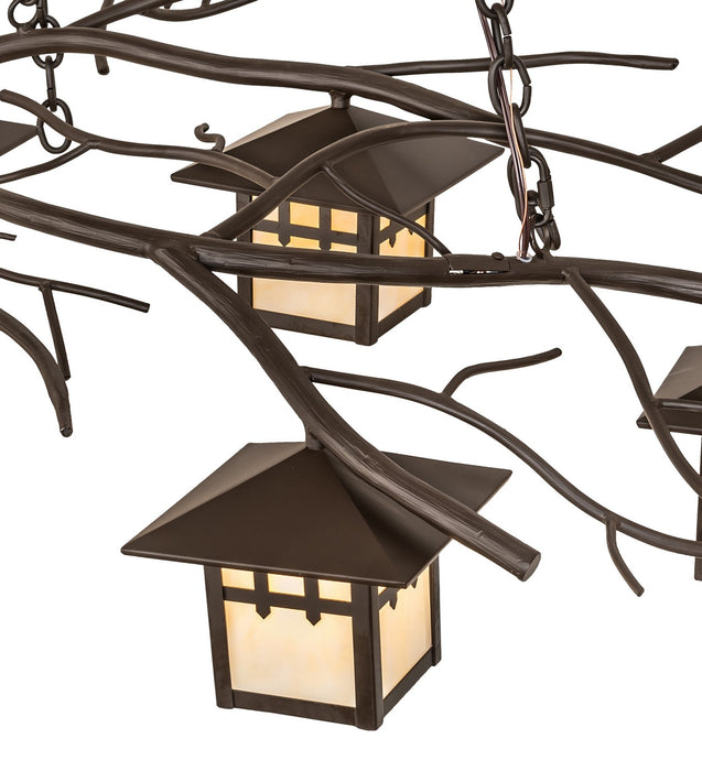 Meyda Tiffany 261726 Six Light Chandelier, Oil Rubbed Bronze