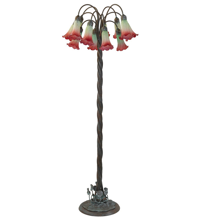 Meyda Tiffany 262109 12 Light Floor Lamp, Bronze