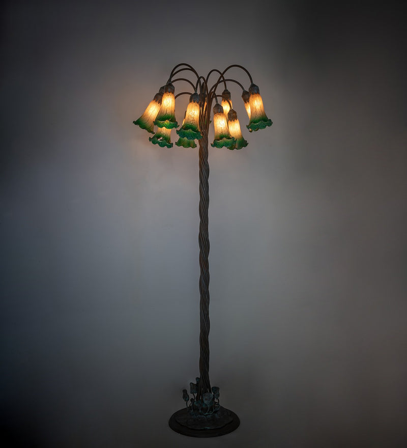 Meyda Tiffany 262111 12 Light Floor Lamp, Bronze