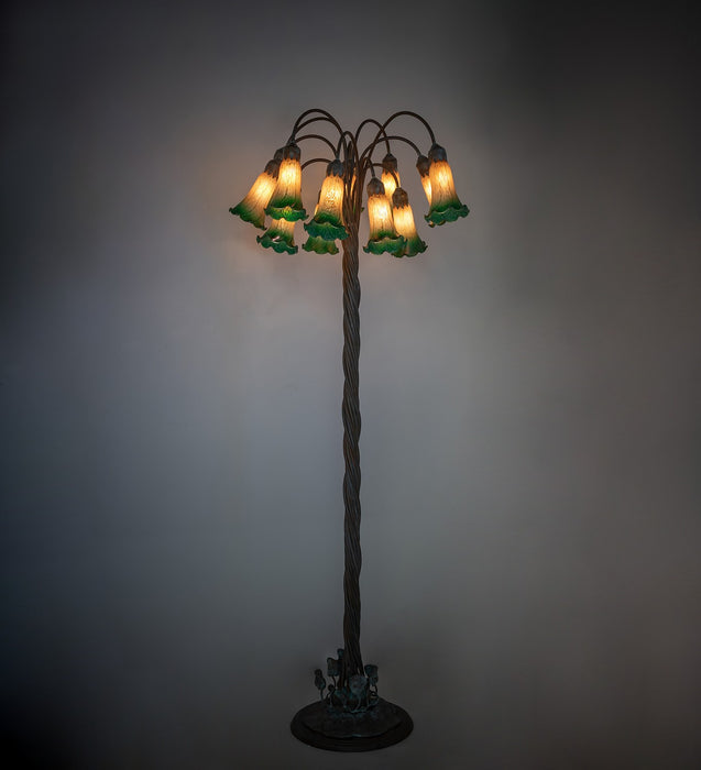 Meyda Tiffany 262111 12 Light Floor Lamp, Bronze