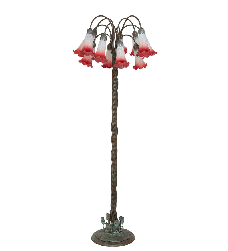 Meyda Tiffany 262113 12 Light Floor Lamp, Bronze