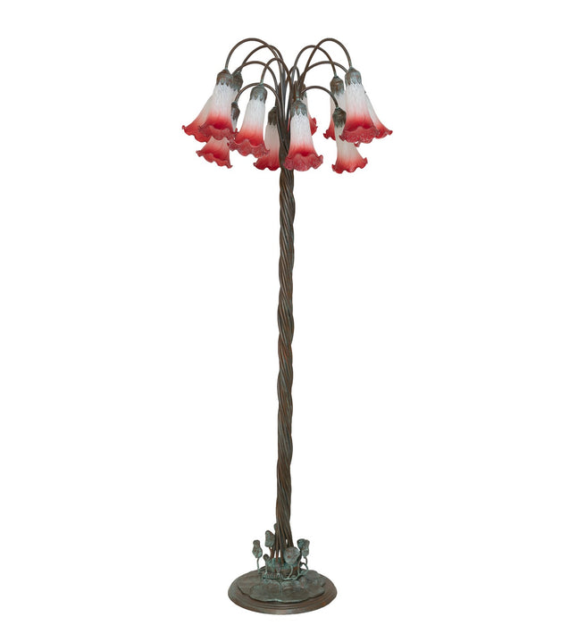 Meyda Tiffany 262113 12 Light Floor Lamp, Bronze