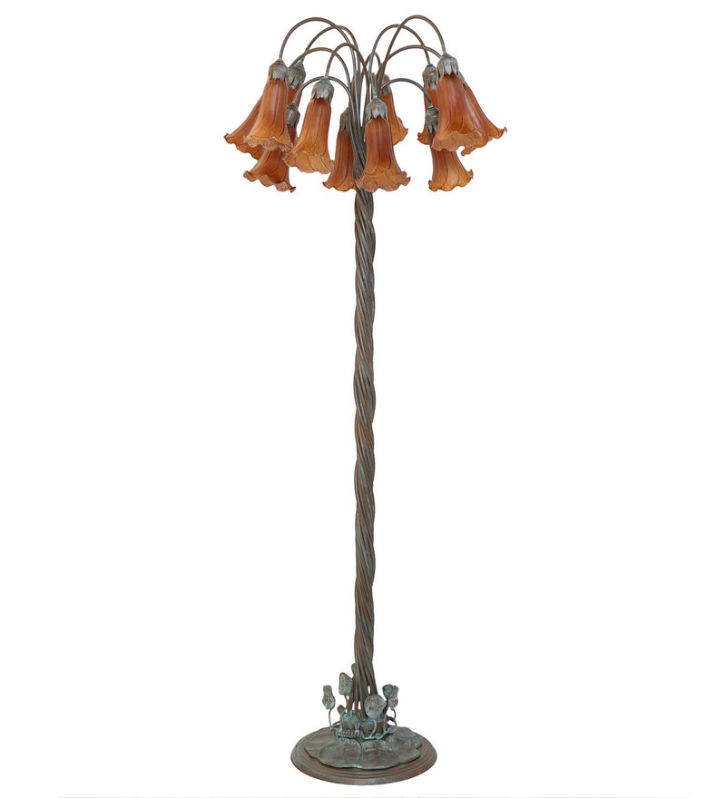Meyda Tiffany 262114 12 Light Floor Lamp, Bronze