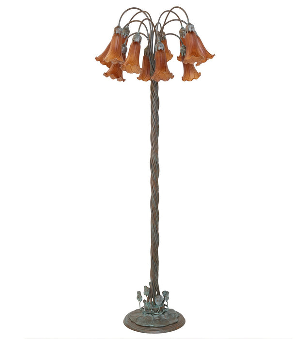 Meyda Tiffany 262114 12 Light Floor Lamp, Bronze
