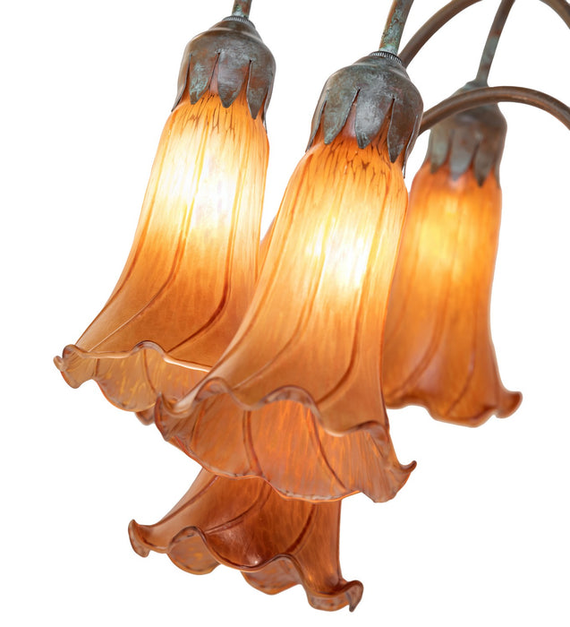Meyda Tiffany 262114 12 Light Floor Lamp, Bronze
