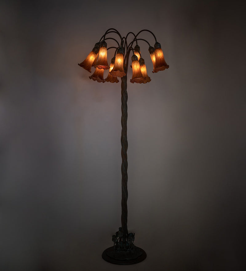 Meyda Tiffany 262114 12 Light Floor Lamp, Bronze