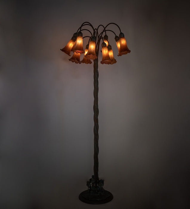 Meyda Tiffany 262114 12 Light Floor Lamp, Bronze
