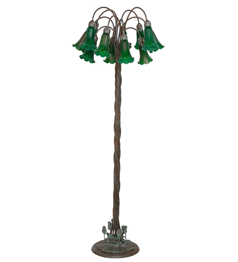 Meyda Tiffany 262115 12 Light Floor Lamp, Bronze
