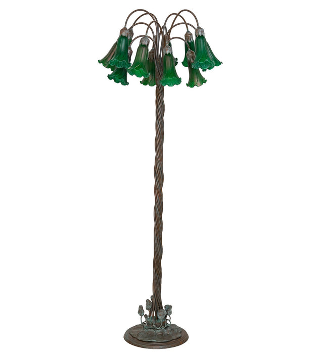 Meyda Tiffany 262115 12 Light Floor Lamp, Bronze