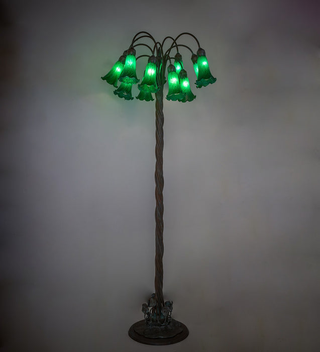 Meyda Tiffany 262115 12 Light Floor Lamp, Bronze