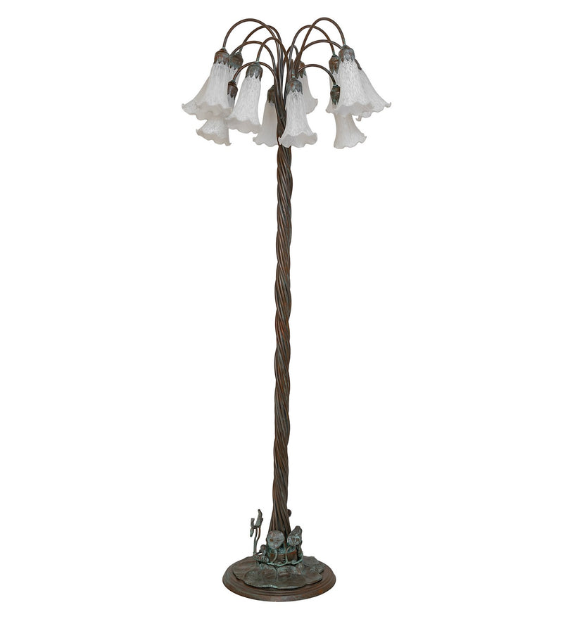 Meyda Tiffany 262116 12 Light Floor Lamp, Bronze