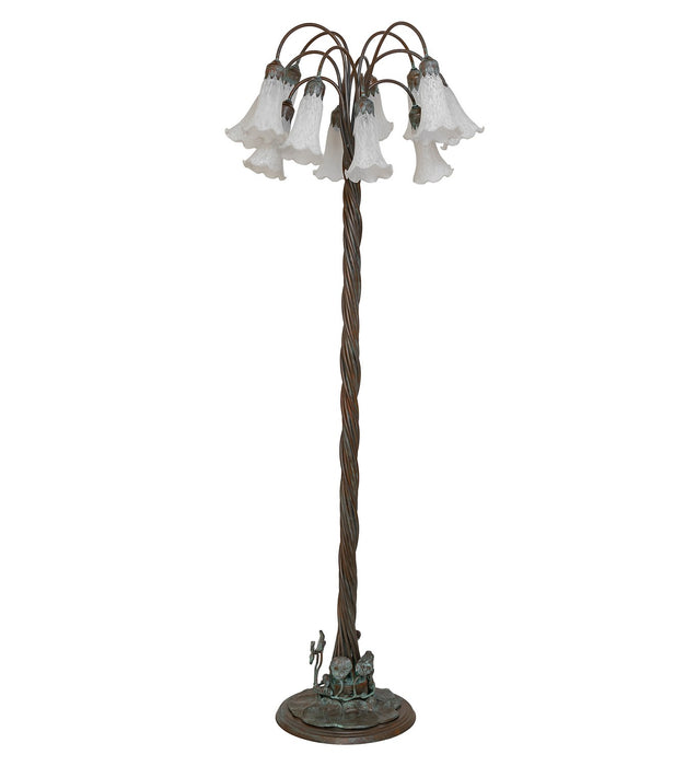 Meyda Tiffany 262116 12 Light Floor Lamp, Bronze