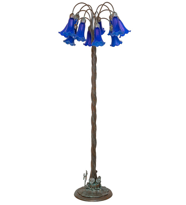 Meyda Tiffany 262117 12 Light Floor Lamp, Bronze