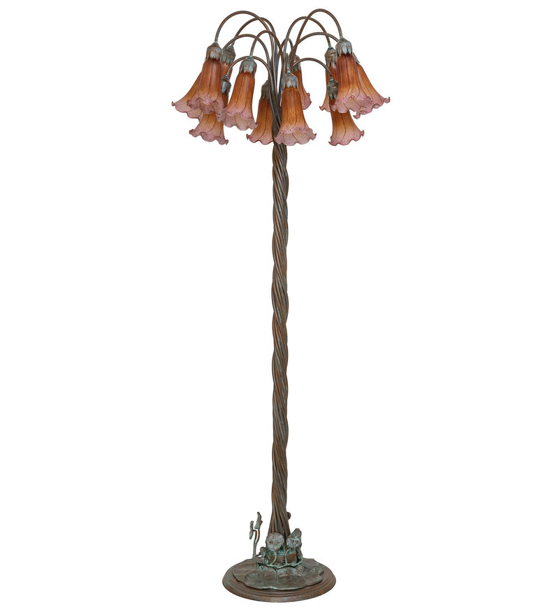 Meyda Tiffany 262118 12 Light Floor Lamp, Bronze