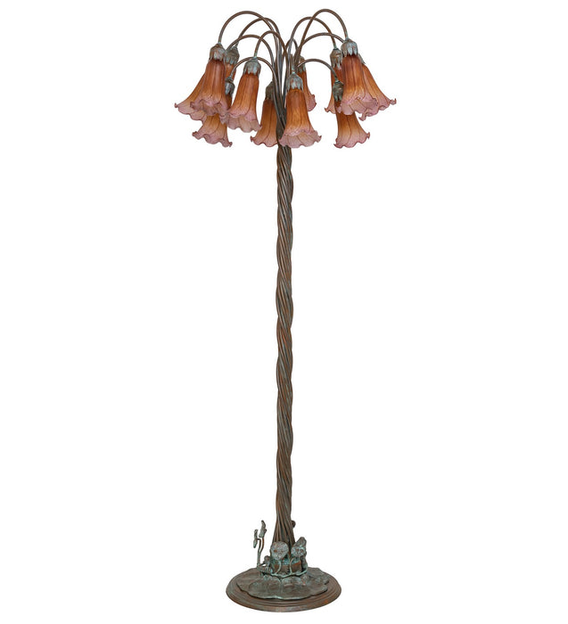 Meyda Tiffany 262118 12 Light Floor Lamp, Bronze