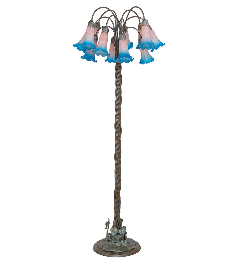 Meyda Tiffany 262119 12 Light Floor Lamp, Bronze