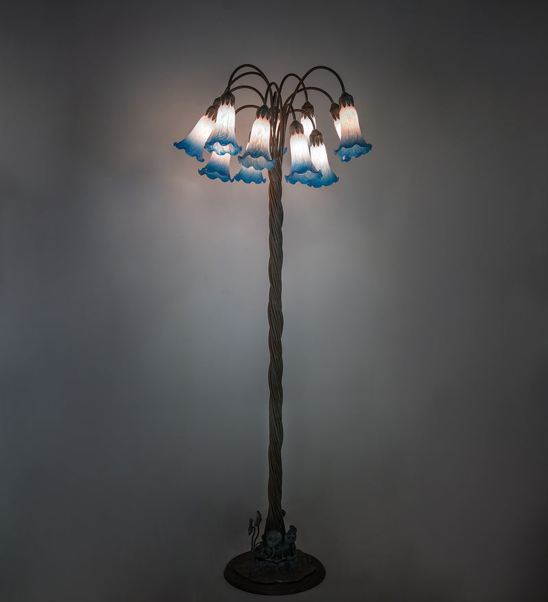 Meyda Tiffany 262119 12 Light Floor Lamp, Bronze