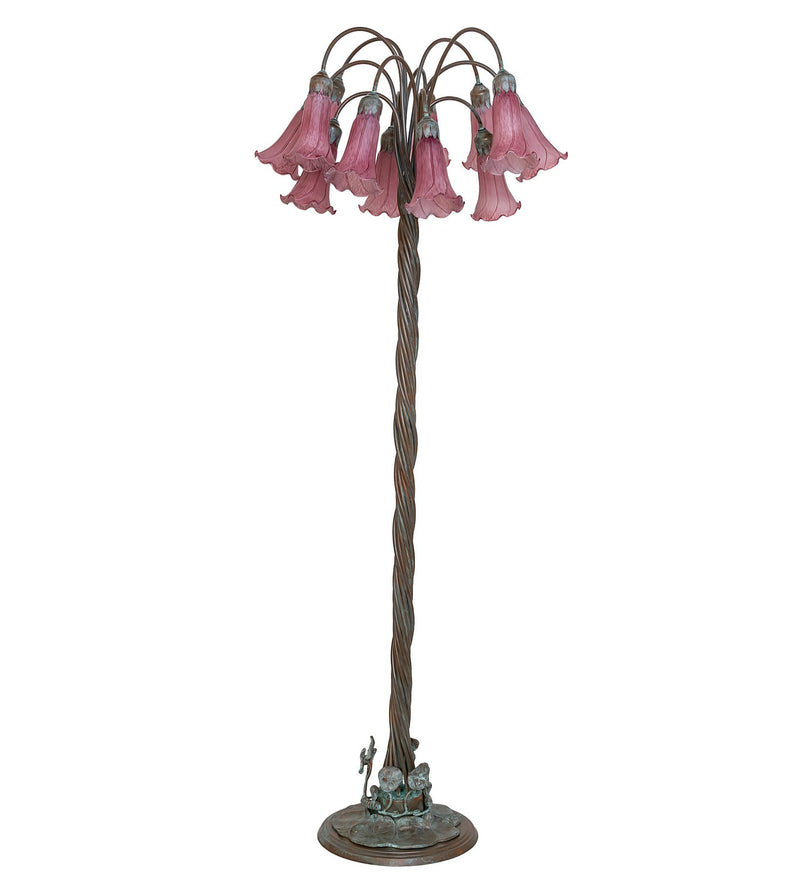 Meyda Tiffany 262120 12 Light Floor Lamp, Bronze