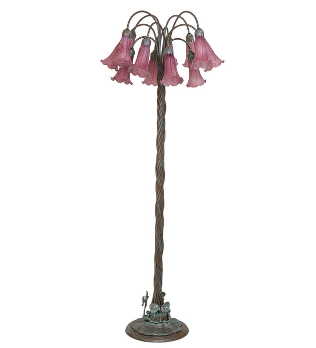 Meyda Tiffany 262120 12 Light Floor Lamp, Bronze