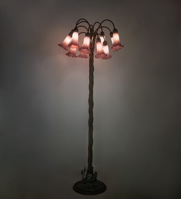 Meyda Tiffany 262120 12 Light Floor Lamp, Bronze
