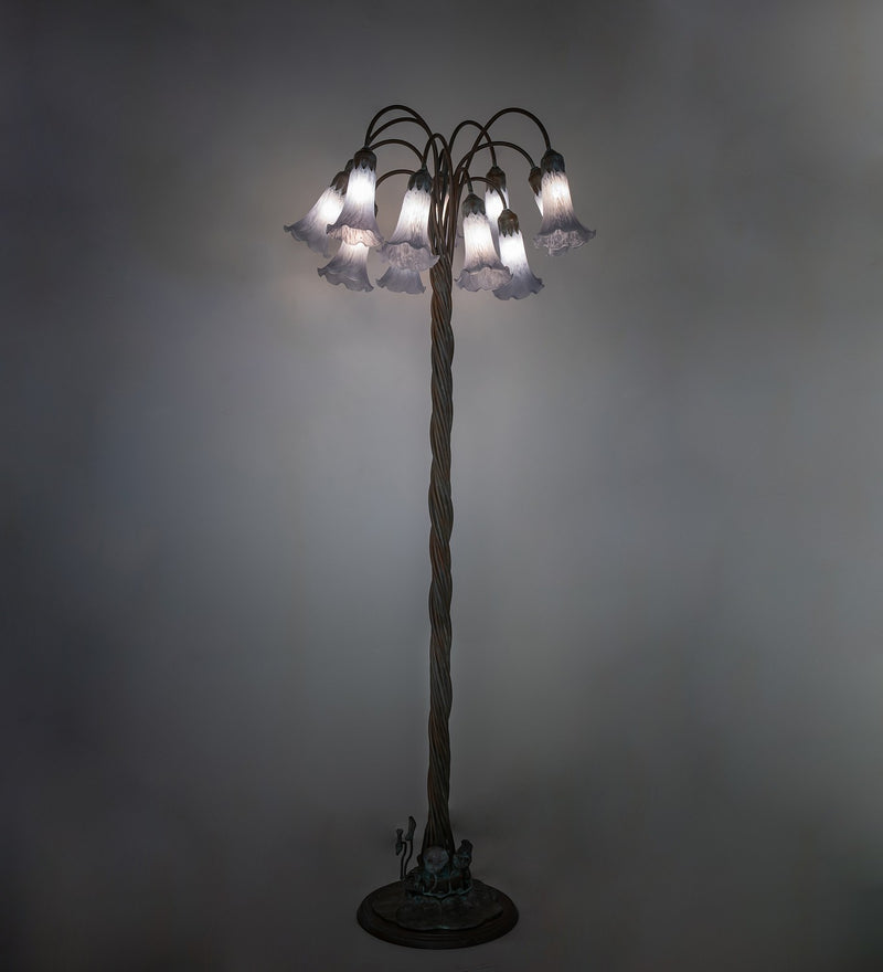 Meyda Tiffany 262121 12 Light Floor Lamp, Bronze