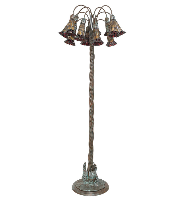Meyda Tiffany 262123 12 Light Floor Lamp, Bronze