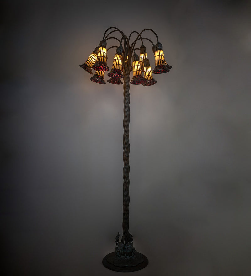 Meyda Tiffany 262123 12 Light Floor Lamp, Bronze