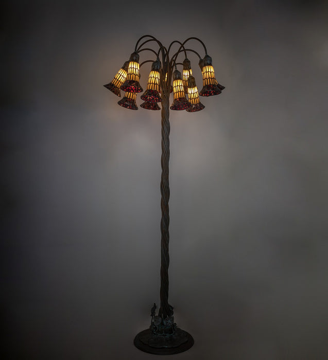 Meyda Tiffany 262123 12 Light Floor Lamp, Bronze