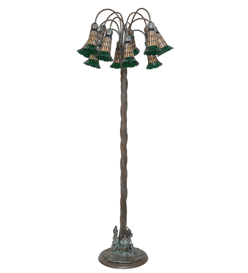 Meyda Tiffany 262124 12 Light Floor Lamp, Bronze
