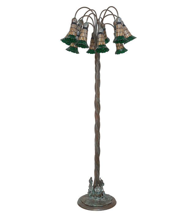Meyda Tiffany 262124 12 Light Floor Lamp, Bronze