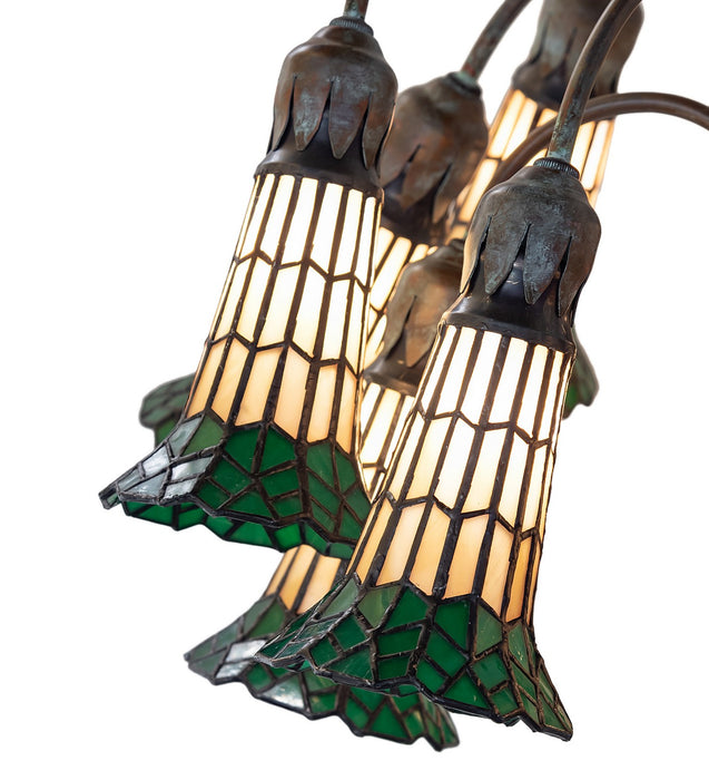 Meyda Tiffany 262124 12 Light Floor Lamp, Bronze
