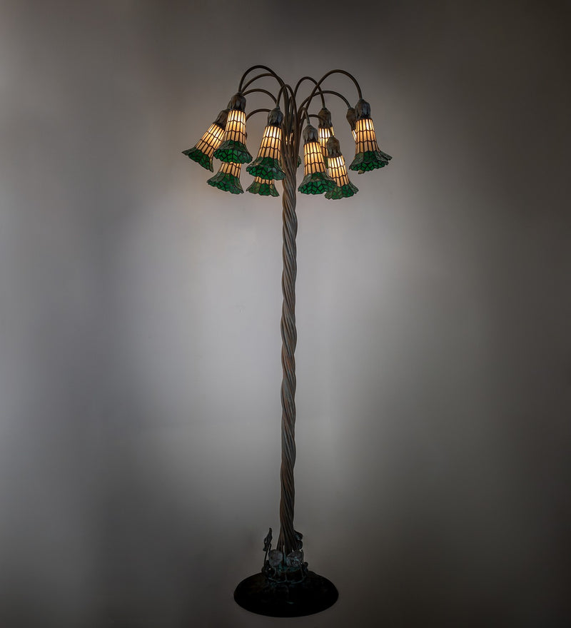 Meyda Tiffany 262124 12 Light Floor Lamp, Bronze