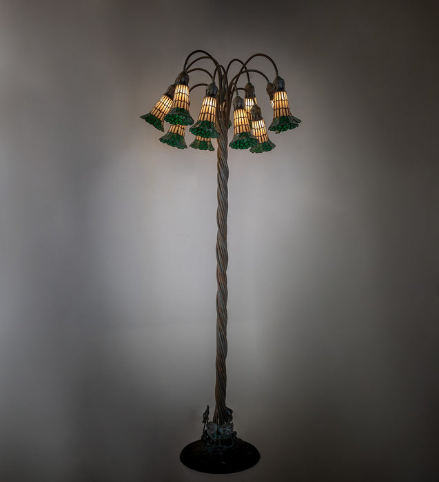 Meyda Tiffany 262124 12 Light Floor Lamp, Bronze