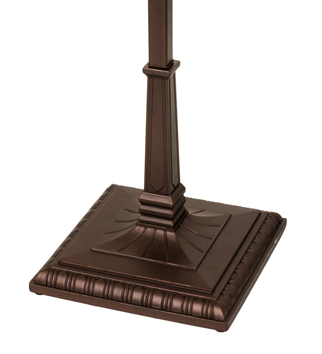 Meyda Tiffany 262542 Two Light Floor Lamp, Mahogany Bronze
