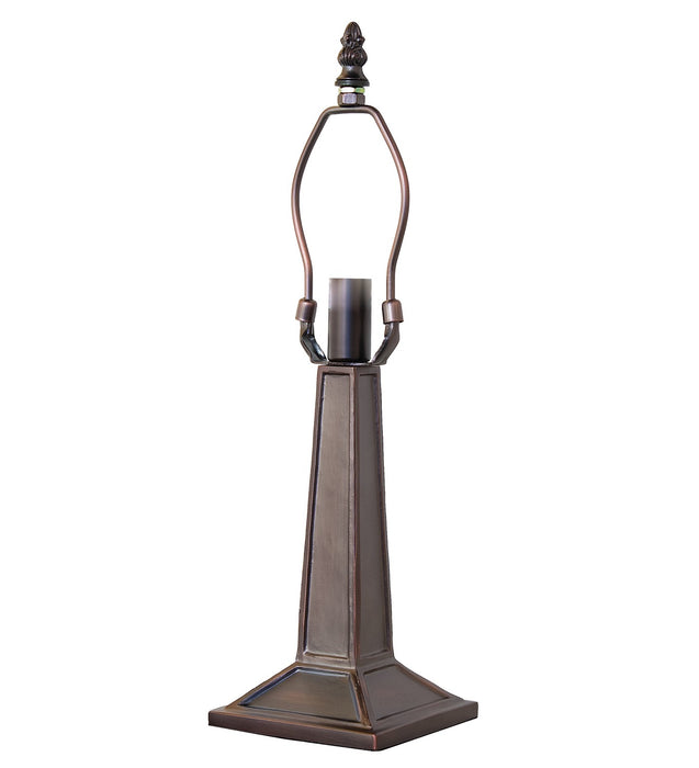 Meyda Tiffany 262770 One Light Mini Lamp, Mahogany Bronze